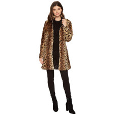 Пальто хутряне Leopard Guess